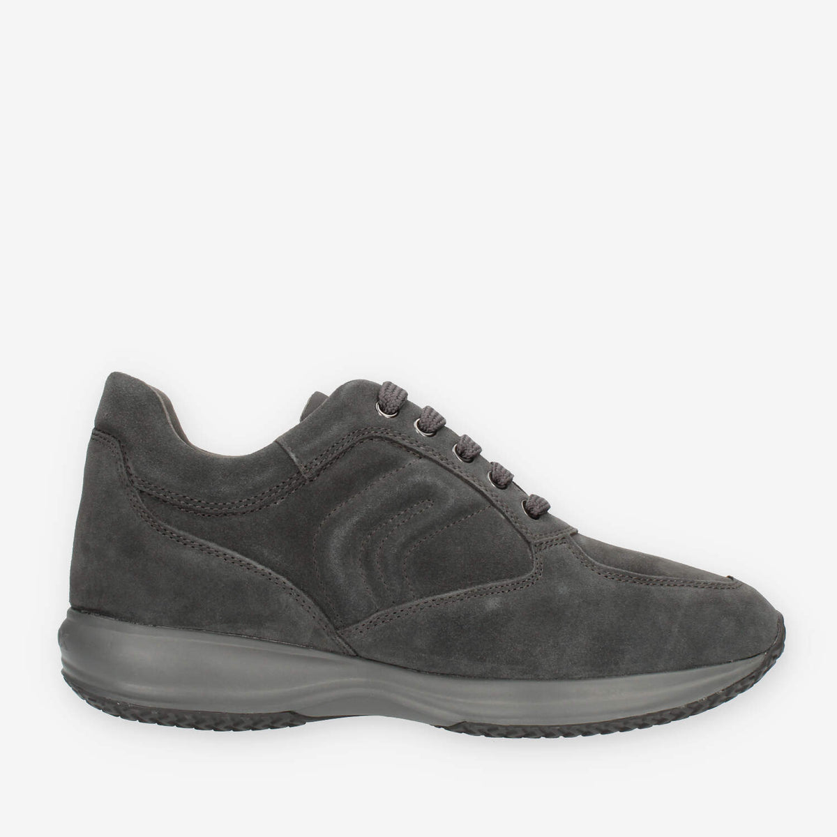 Geox Happy Sneakers scamosciate grigie da uomo