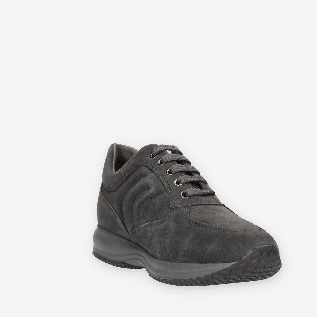 Geox Happy Sneakers scamosciate grigie da uomo