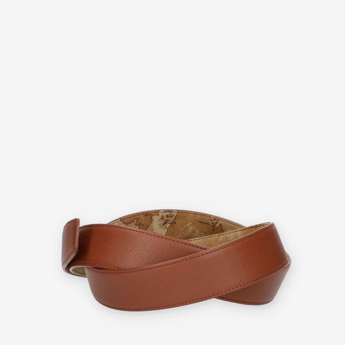 Alviero Martini Prima Classe Cintura reversibile da uomo cuoio e Geo Safari