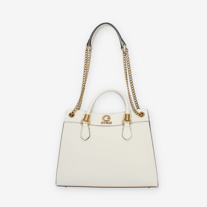 Guess Nell Borsa a spalla a 3 scomparti beige