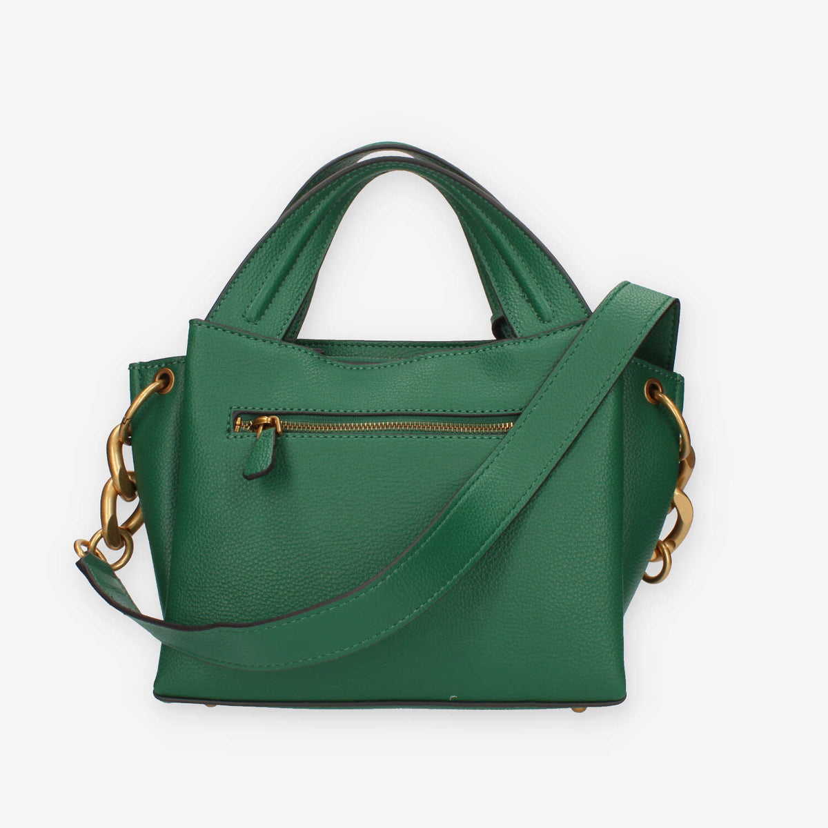 Guess Zed Borsa a spalla a 3 scomparti verde foresta