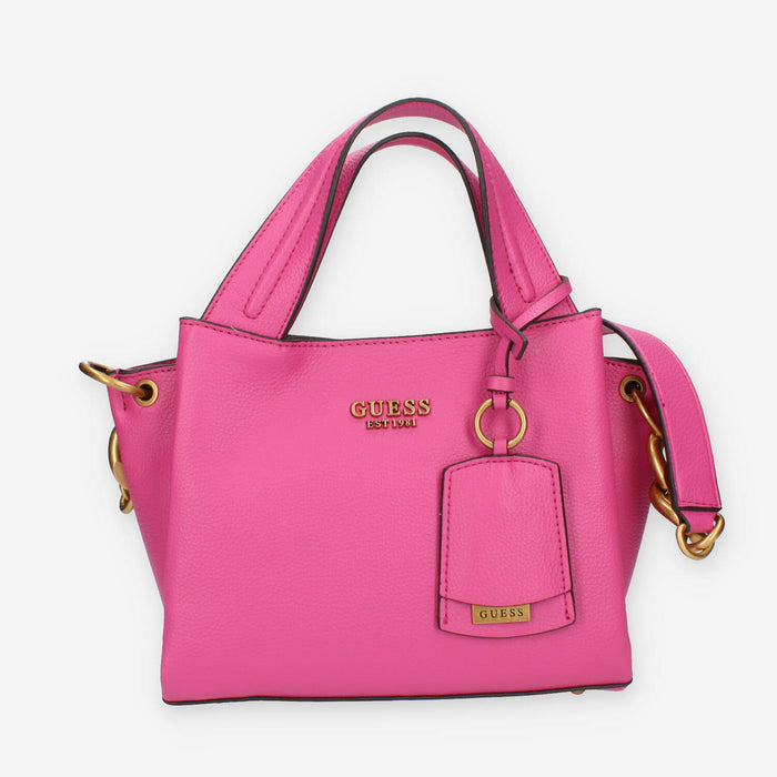 Guess Zed Borsa a spalla a 3 scomparti fuxia