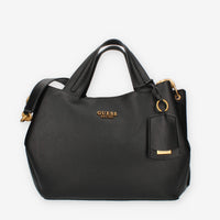 Guess Zed Borsa a spalla a 3 scomparti nera