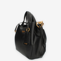 Guess Zed Borsa a spalla a 3 scomparti nera