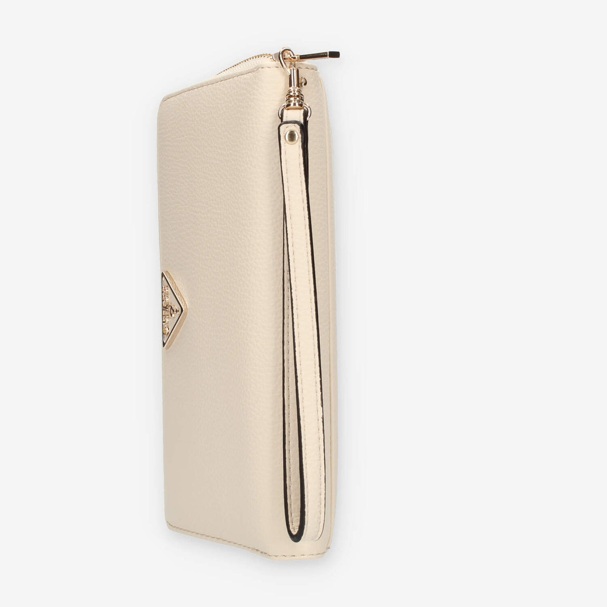 Guess Kersty Portafogli da donna beige con zip