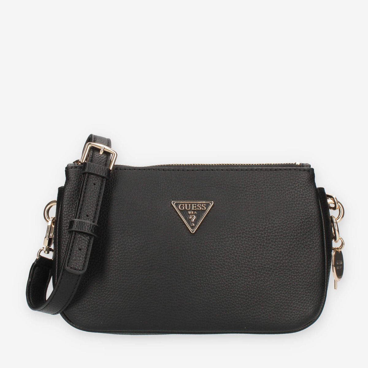 Guess Kersti Mini Borsetta a tracolla a 3 scomparti nera