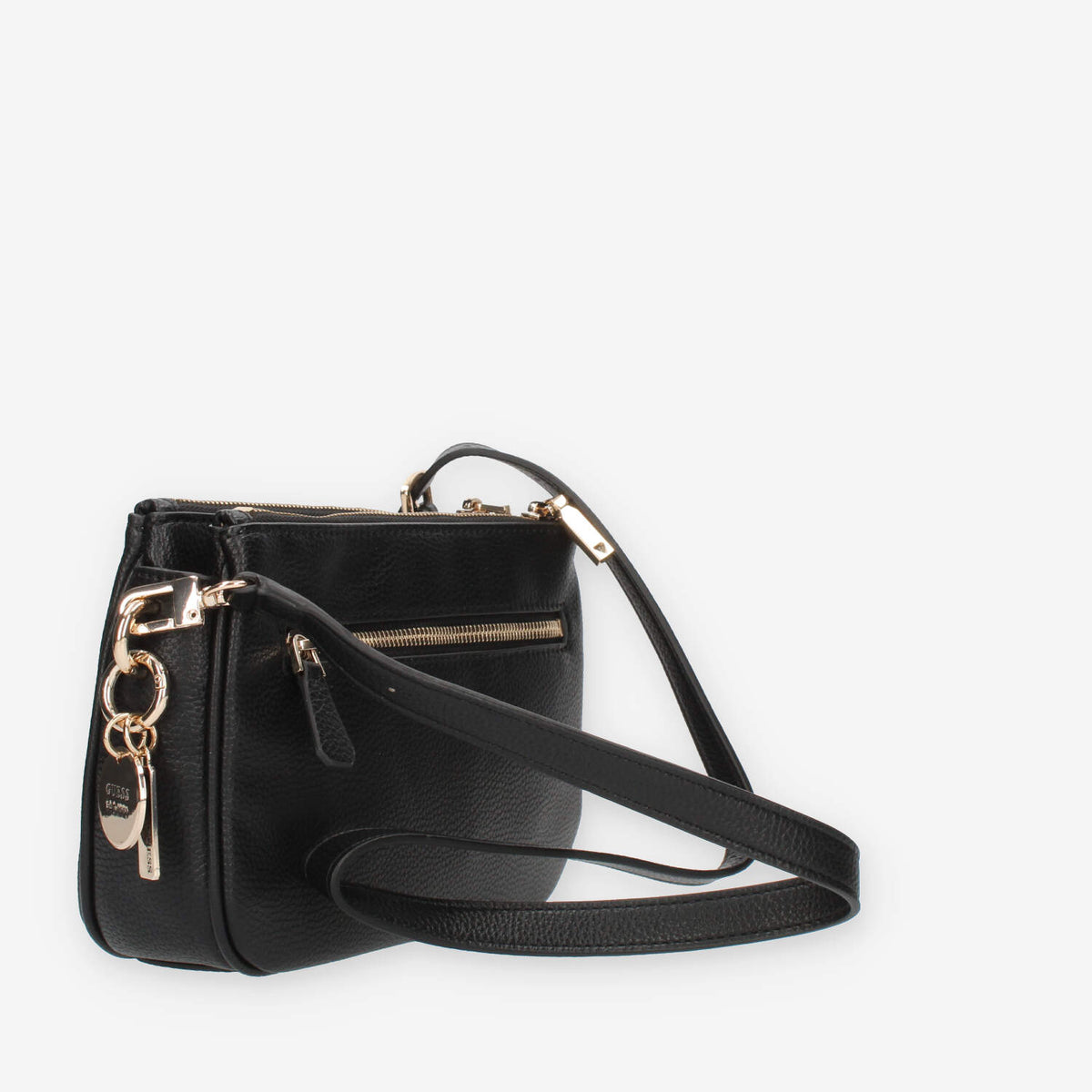 Guess Kersti Mini Borsetta a tracolla a 3 scomparti nera