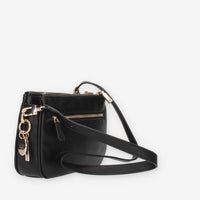 Guess Kersti Mini Borsetta a tracolla a 3 scomparti nera