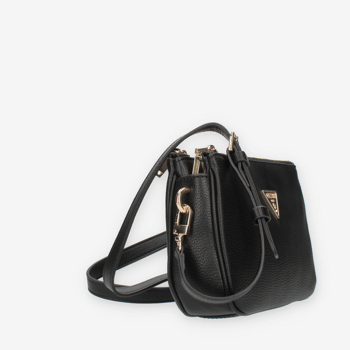 Guess Kersti Mini Borsetta a tracolla a 3 scomparti nera