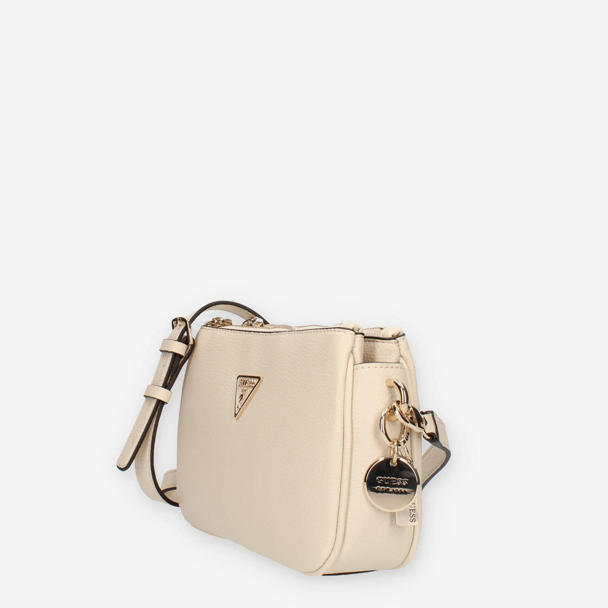 Guess Kersti Mini Borsetta a tracolla a 3 scomparti beige