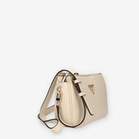 Guess Kersti Mini Borsetta a tracolla a 3 scomparti beige