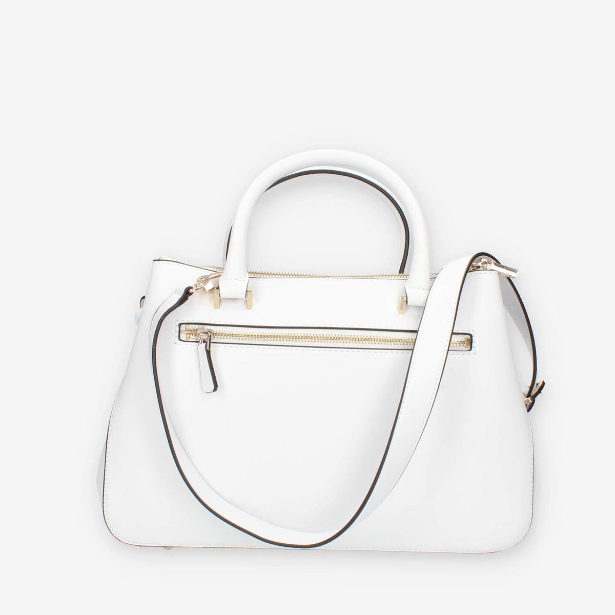Guess Corina Borsa a mano a 3 scomparti bianca