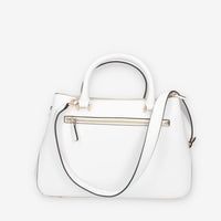 Guess Corina Borsa a mano a 3 scomparti bianca