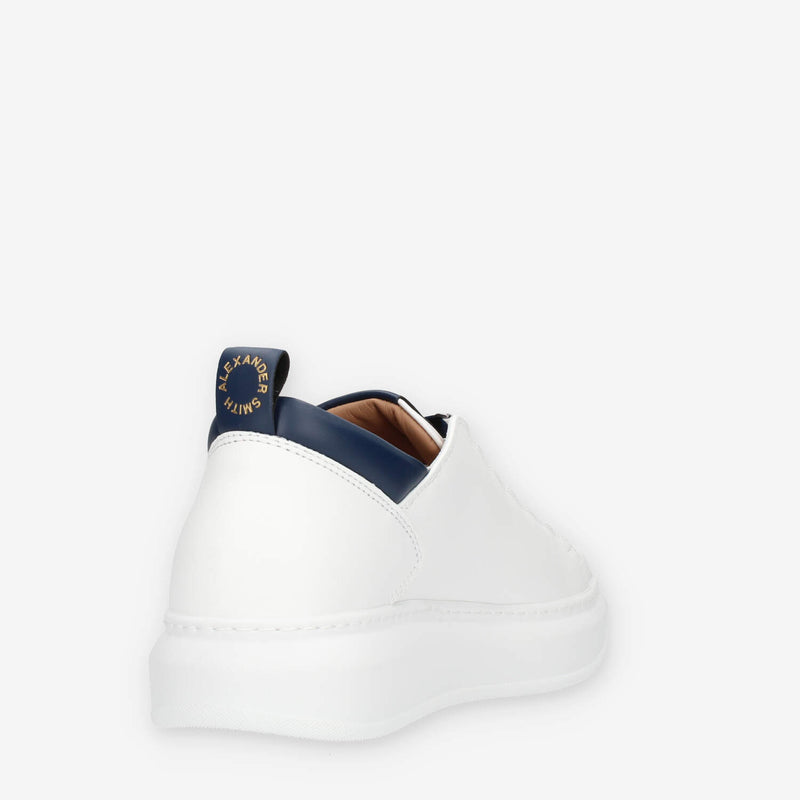 Alexander Smith Wembley Sneakers bianche e blu da uomo