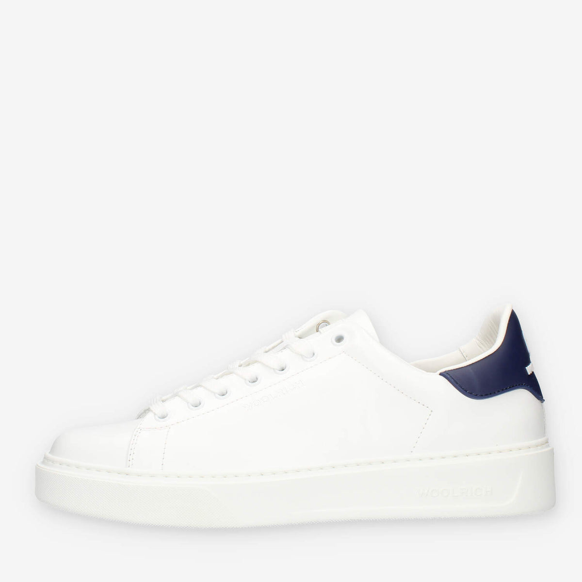 Woolrich Sneakers basse bianche e blu da uomo