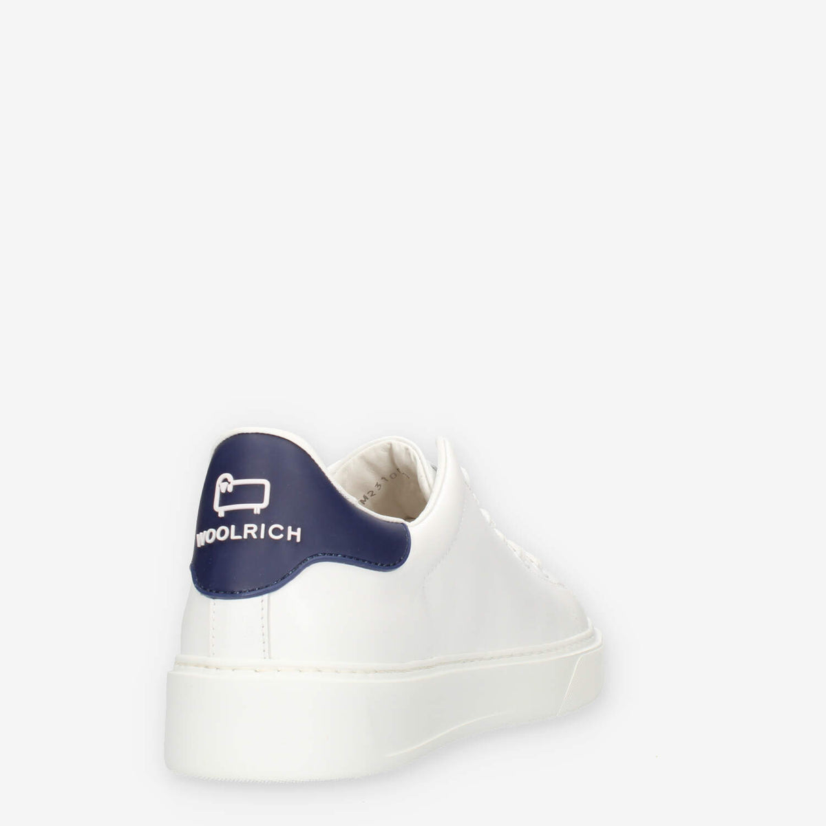 Woolrich Sneakers basse bianche e blu da uomo