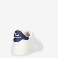 Woolrich Sneakers basse bianche e blu da uomo