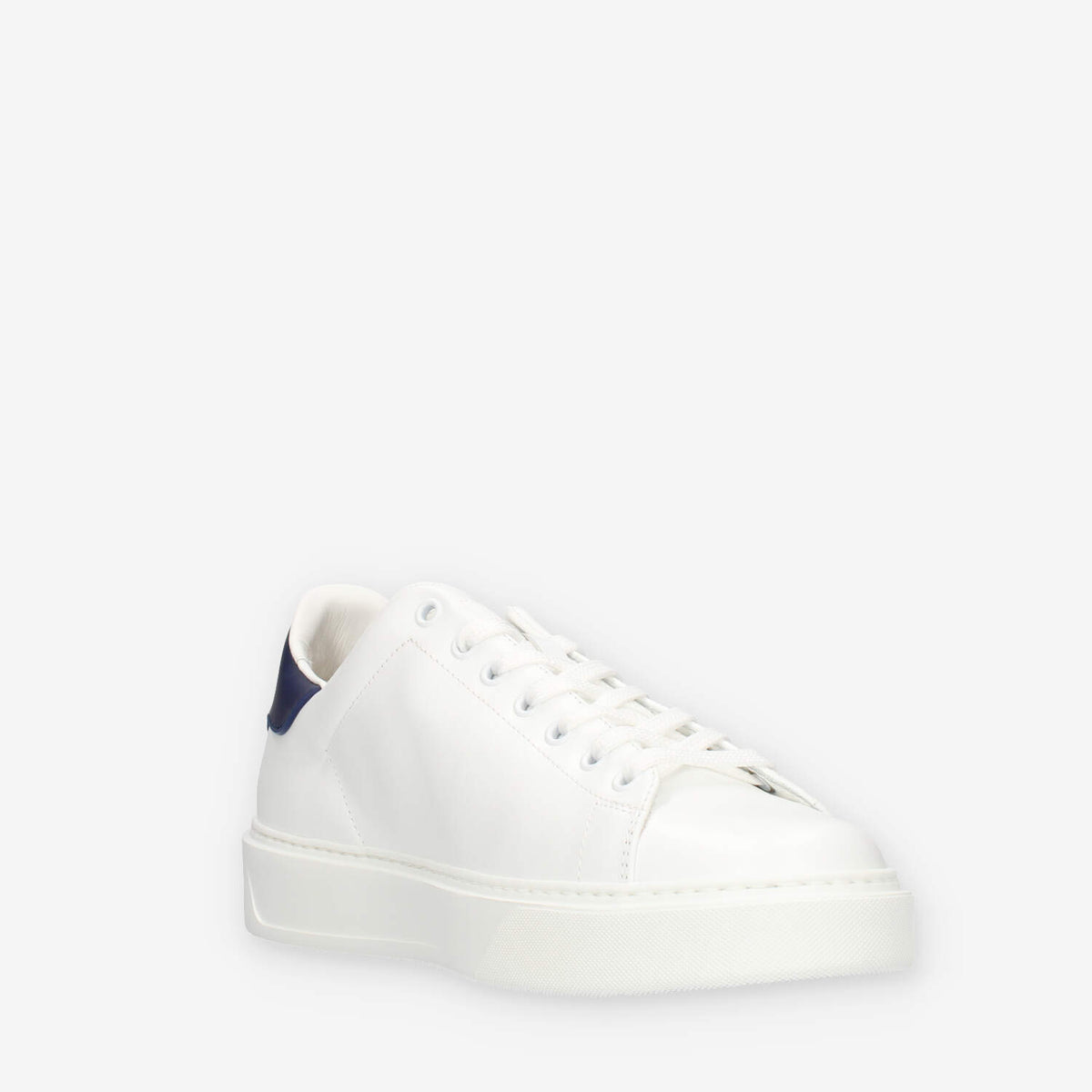 Woolrich Sneakers basse bianche e blu da uomo