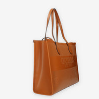 Guess Katey Borsa Shopping cuoio traforata con pochette interna