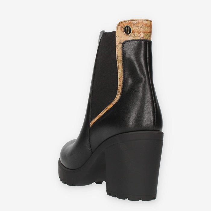 Alviero Martini Prima Classe Stivaletti da donna neri e Geo Classic