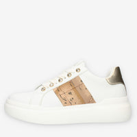 Alviero Martini Prima Classe Sneakers da donna bianche bronzo e Geo Classic