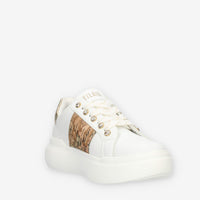 Alviero Martini Prima Classe Sneakers da donna bianche bronzo e Geo Classic