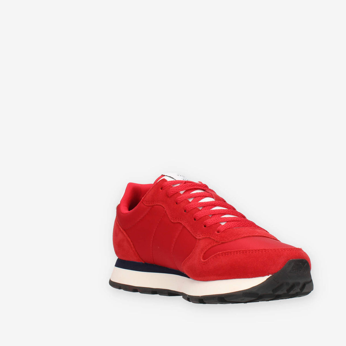 Sun 68 Tom Solid Nylon Sneakers rosse da uomo