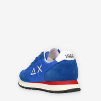 Sun 68 Tom Solid Nylon Sneakers blu royal da uomo