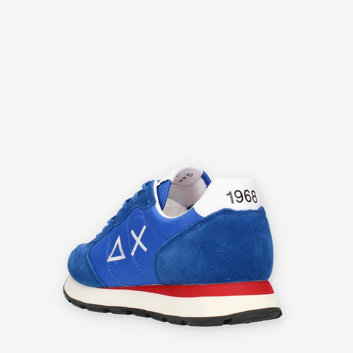 Sun 68 Tom Solid Nylon Sneakers blu royal da uomo