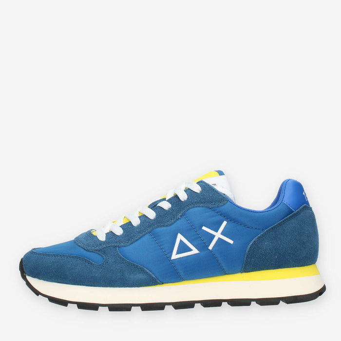 Sun 68 Tom Solid Nylon Sneakers blu ottanio