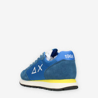 Sun 68 Tom Solid Nylon Sneakers blu ottanio