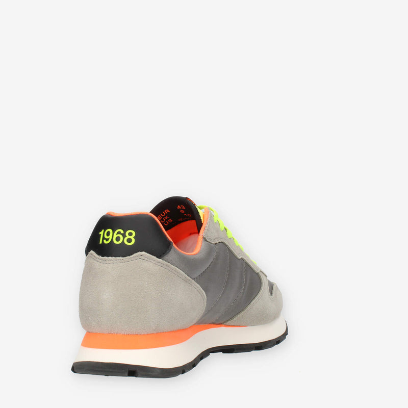 Sun68 Tom Solid Fluo Sneakers da uomo grigie