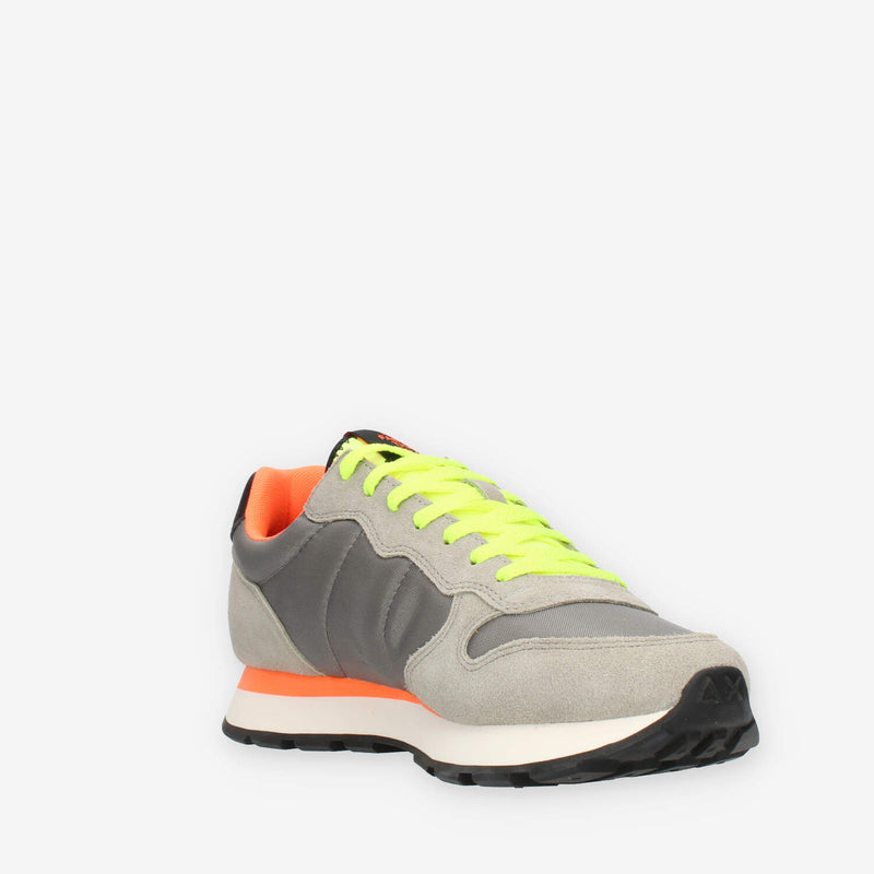 Sun68 Tom Solid Fluo Sneakers da uomo grigie