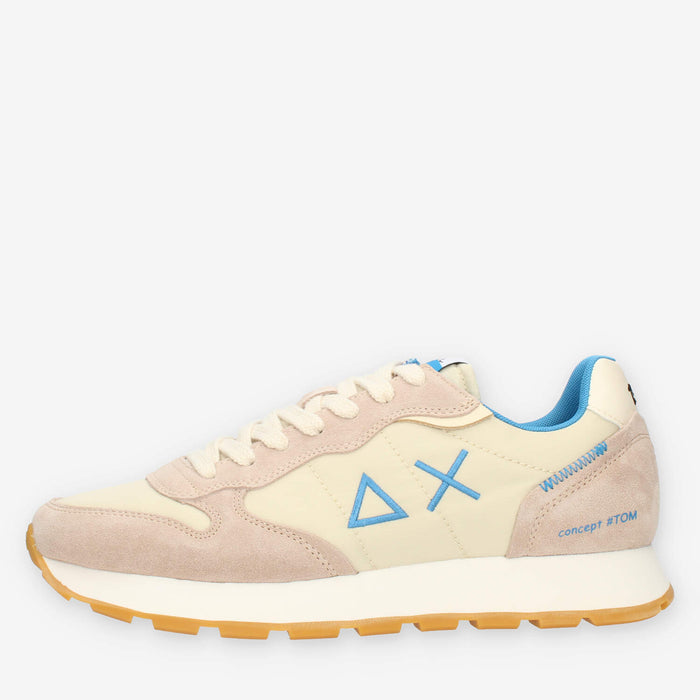 Sun 68 Uncle Tom Sneakers beige e azzurre