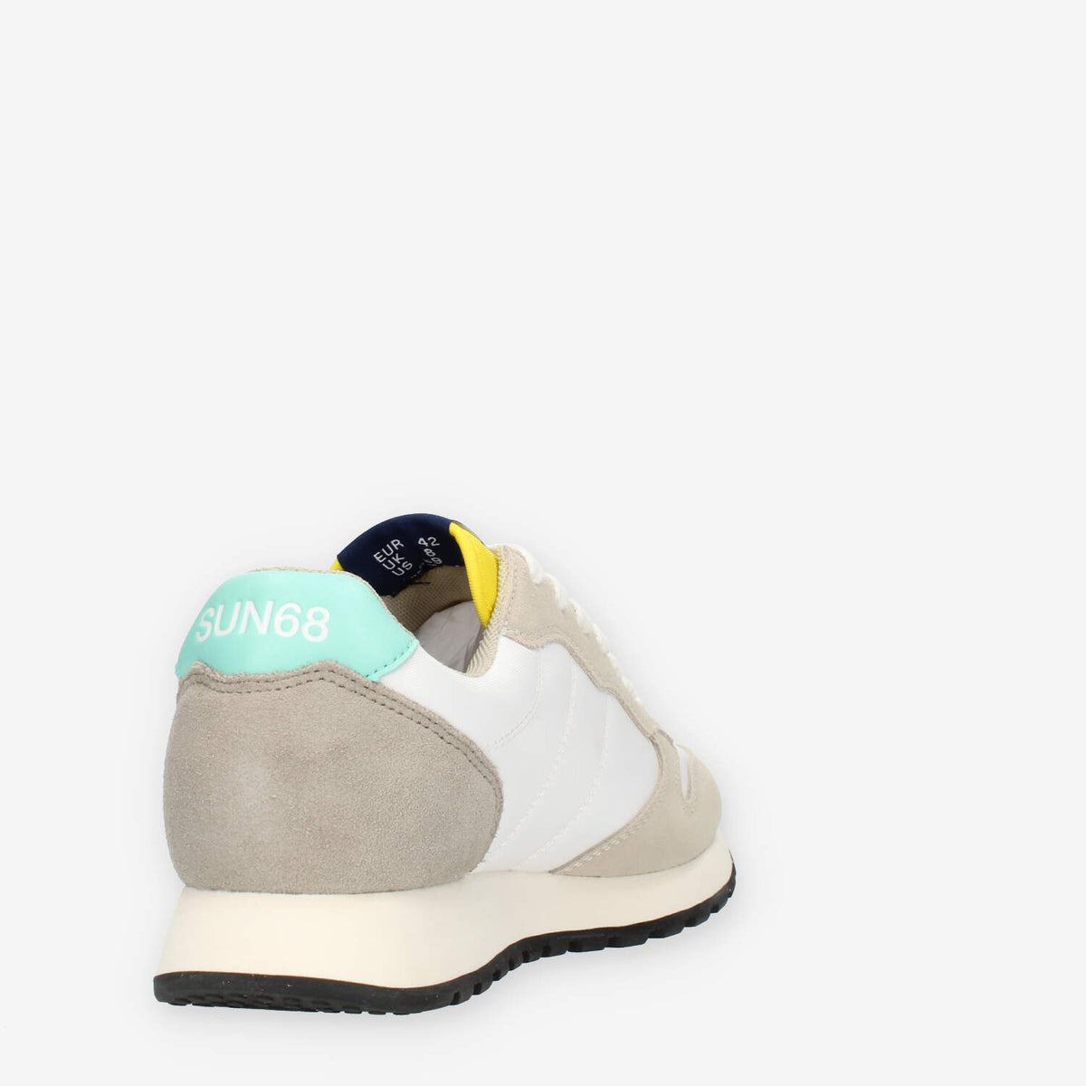 Sun68 Jaki Summer Time Sneakers da uomo grigie bianche e azzurre