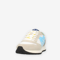 Sun68 Jaki Summer Time Sneakers da uomo grigie bianche e azzurre