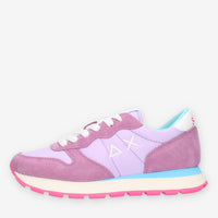 Sun68 Ally Solid Nylon Sneakers glicine da donna
