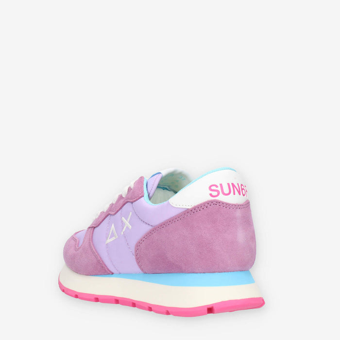 Sun68 Ally Solid Nylon Sneakers glicine da donna
