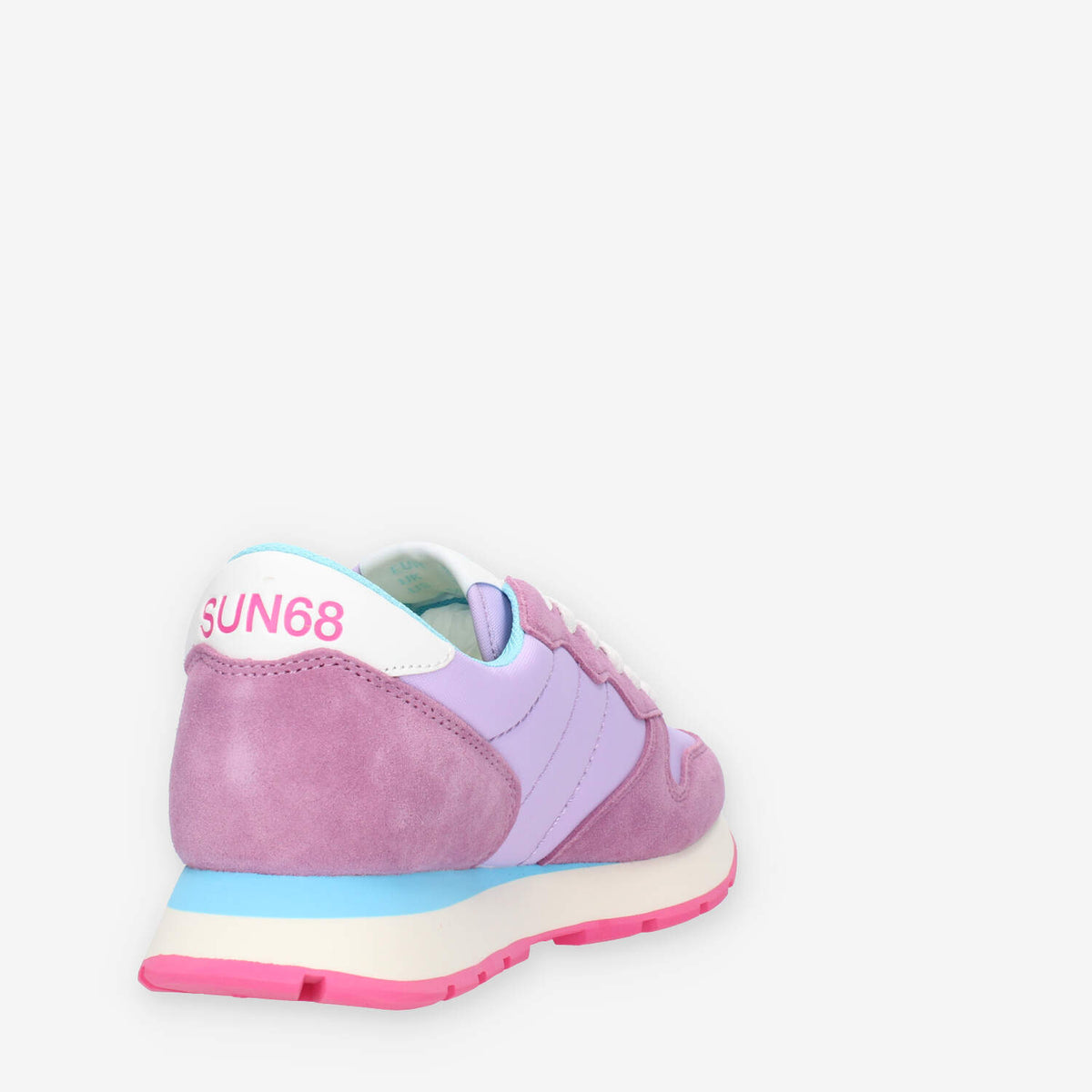 Sun68 Ally Solid Nylon Sneakers glicine da donna