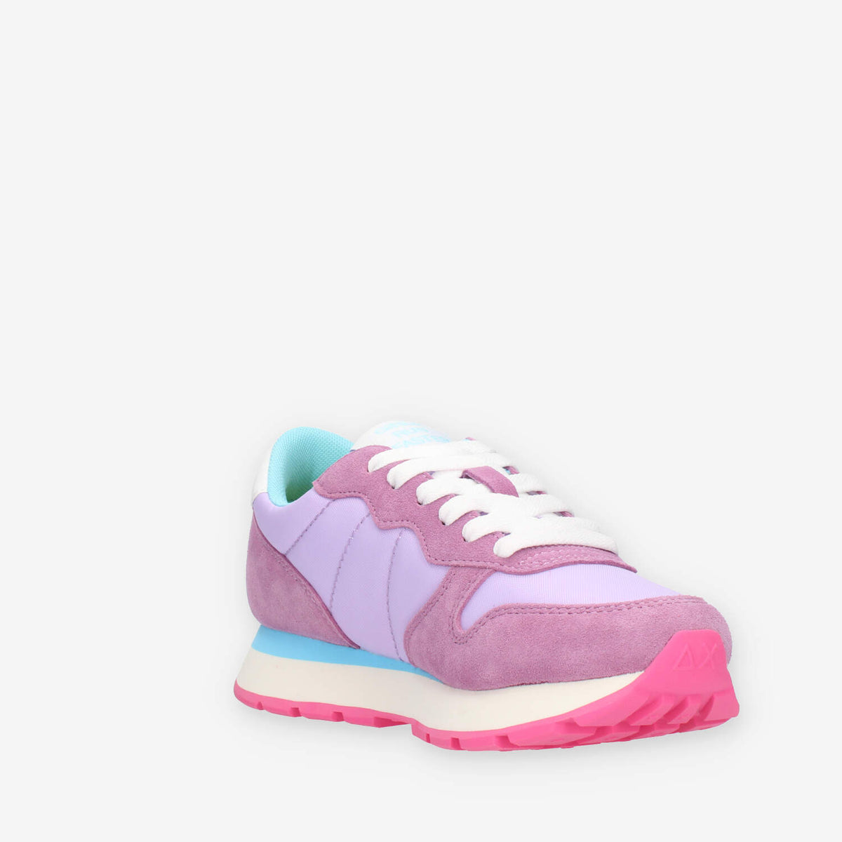 Sun68 Ally Solid Nylon Sneakers glicine da donna