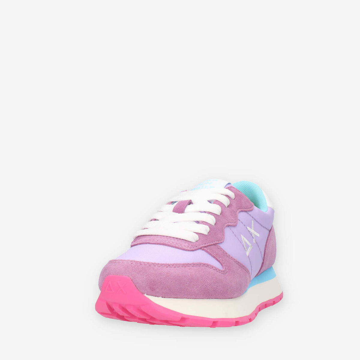 Sun68 Ally Solid Nylon Sneakers glicine da donna