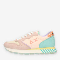 Sun68 Ally Candy Cane Sneakers rosa verdi e gialle da donna