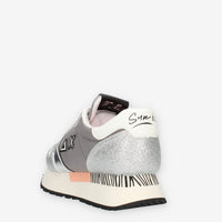 Sun68 Kelly Glitter Sneakers glitterate argento da donna
