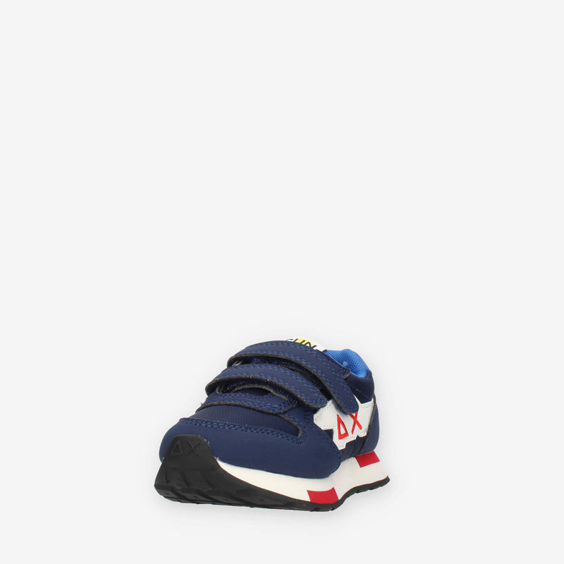 Sun 68 Boy's Niki Solid (Baby) Sneakers blu da bimbo