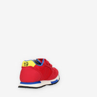 Sun 68 Boy's Niki Solid (Baby) Sneakers rosse da bimbo