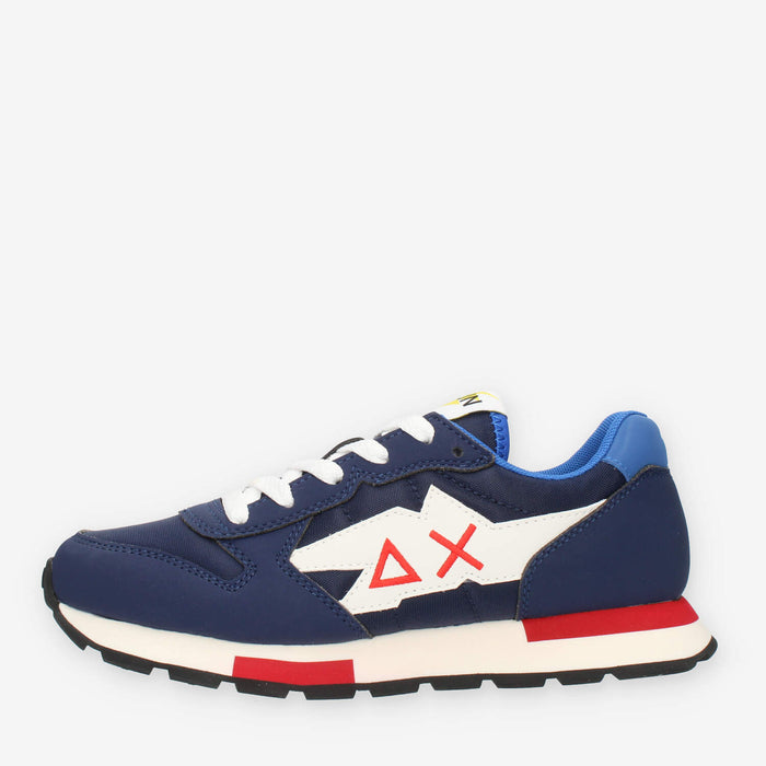 Sun 68 Boy's Niki Solid (Teen) Sneakers da ragazzo blu