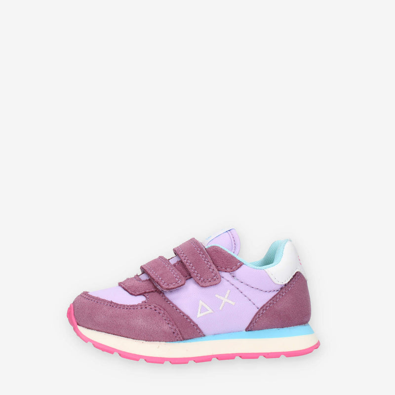 Sun 68 Girl's Ally Solid Nylon (Baby) Sneakers lilla