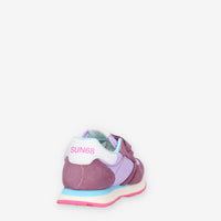 Sun 68 Girl's Ally Solid Nylon (Baby) Sneakers lilla