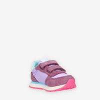 Sun 68 Girl's Ally Solid Nylon (Baby) Sneakers lilla