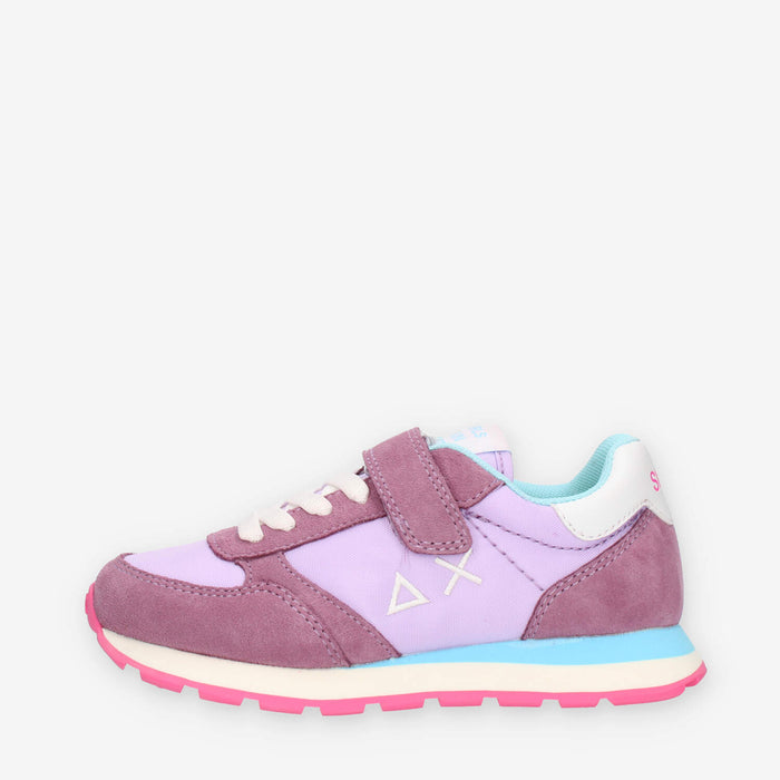 Sun 68 Girl's Ally Solid Nylon (Kid) Sneakers lilla